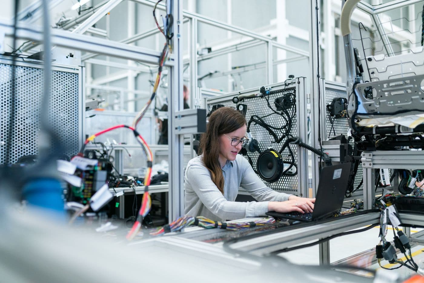 Industrial manufacturing activity in a production facility